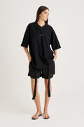 OH SO ESSENTIAL TROPPY TIE SHORTS