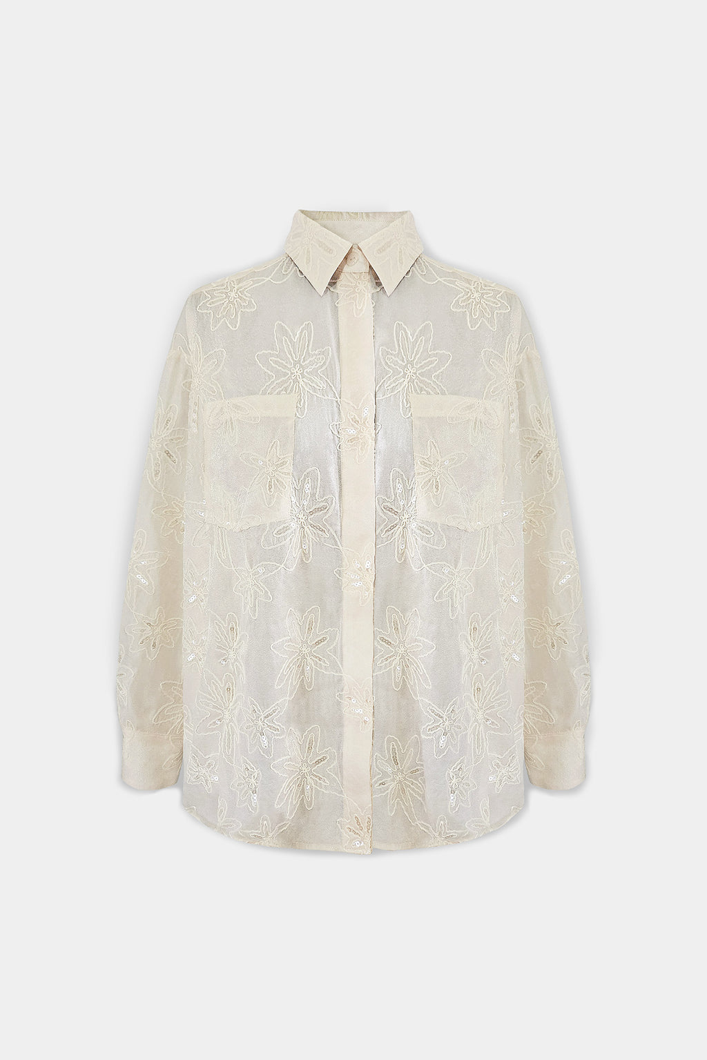 STARRY SHEER SHIRT