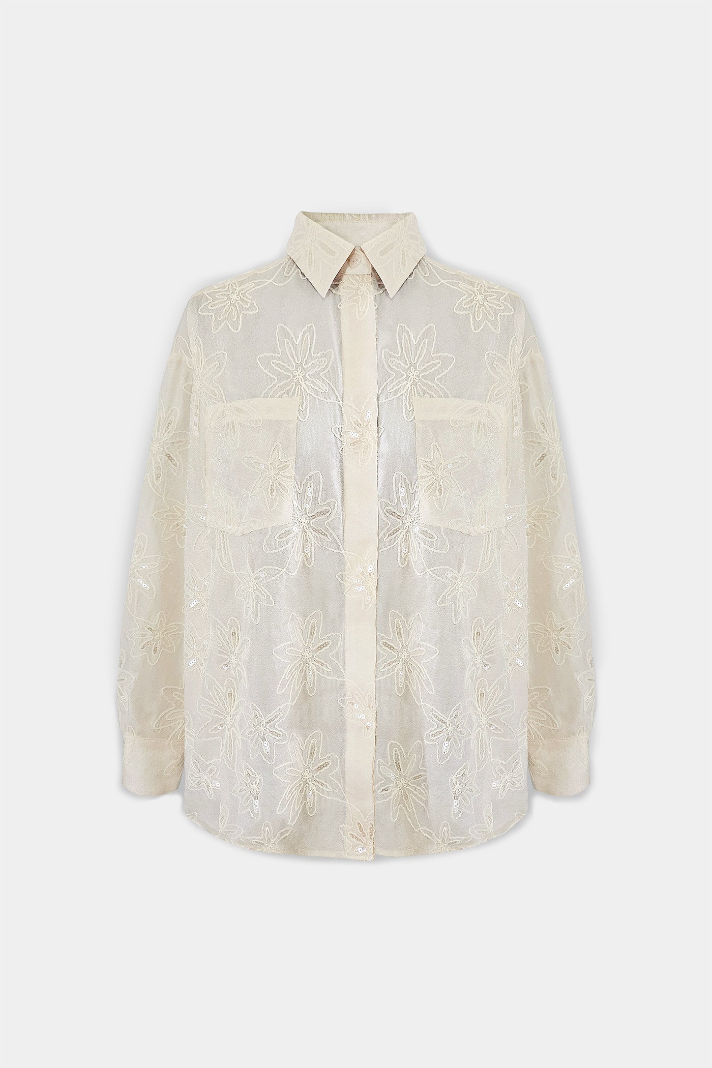 STARRY SHEER SHIRT