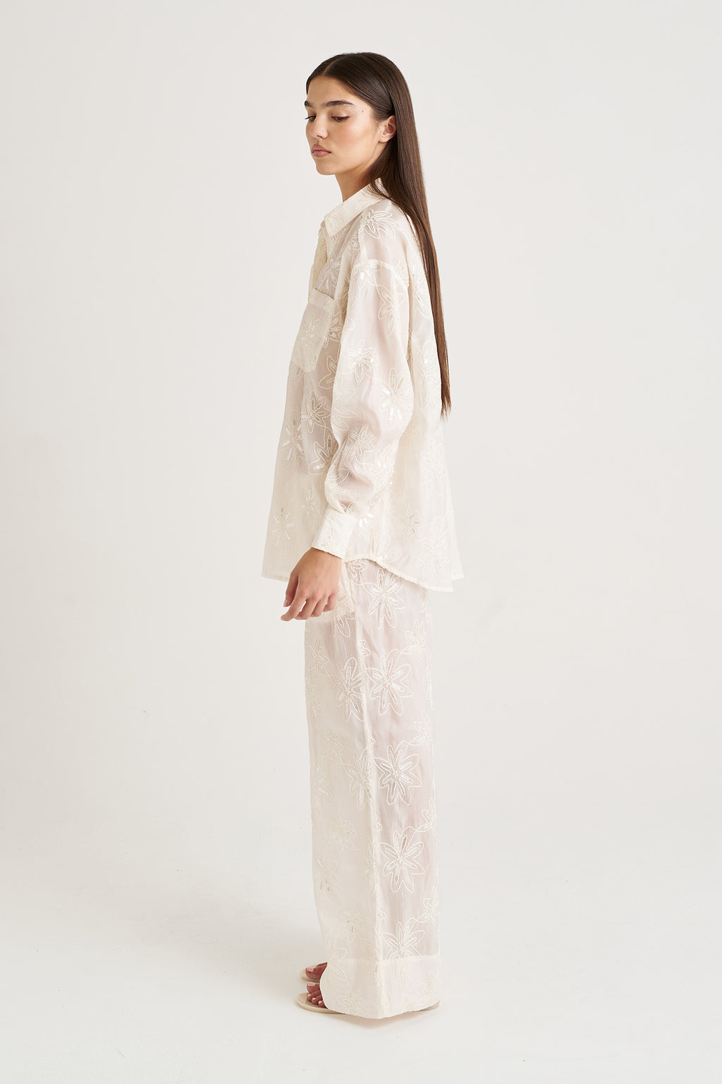 STARRY SHEER SHIRT