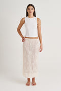 STARRY SHEER SKIRT