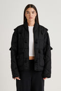 Womens Front Close Dromen Tassel Jacket on white background